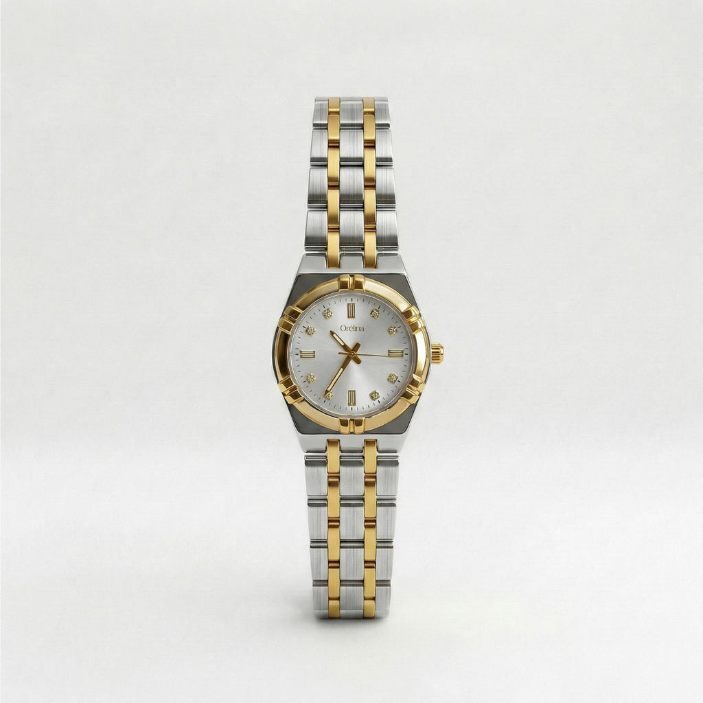 The Elara Watch - Two Tone