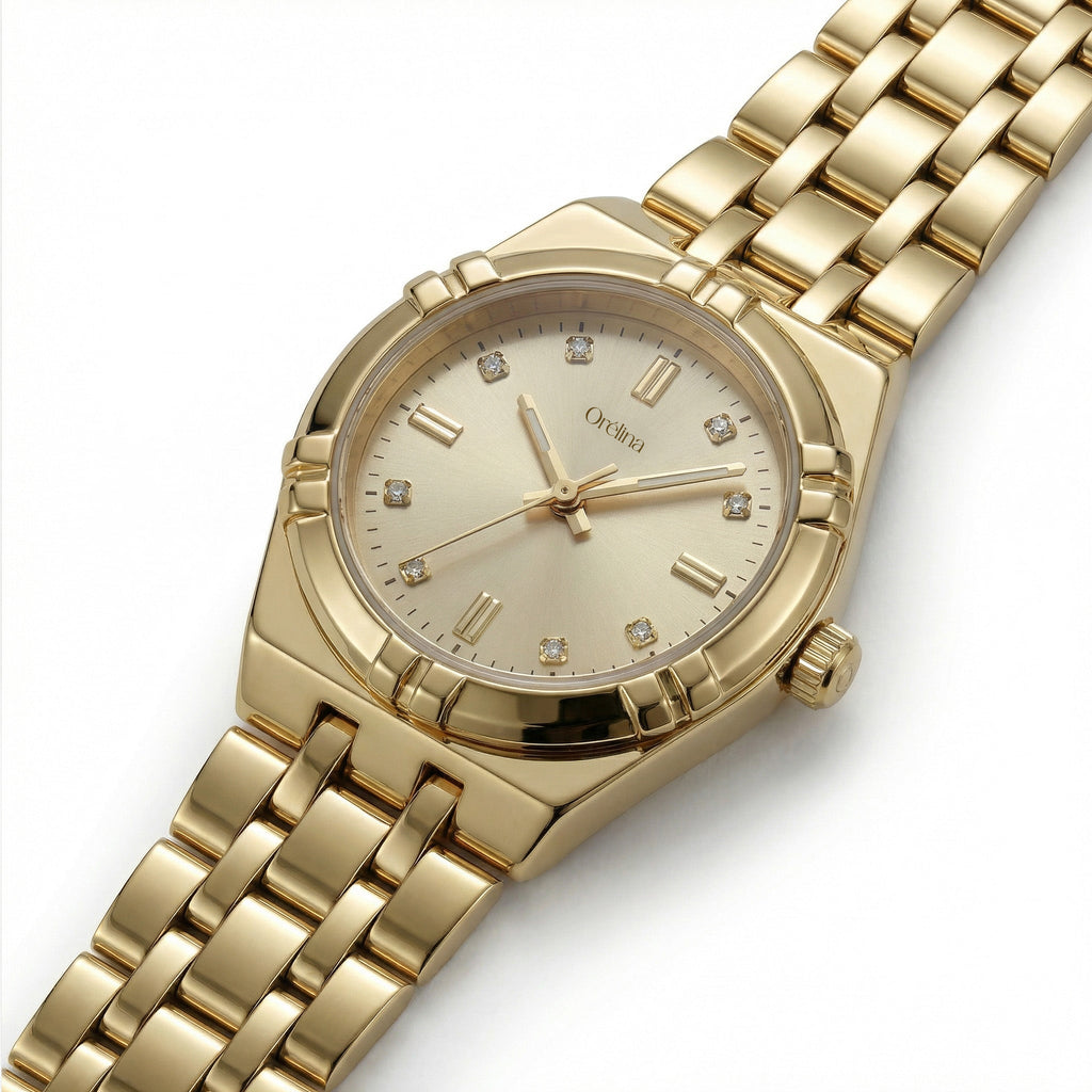 The Elara Watch Champagne