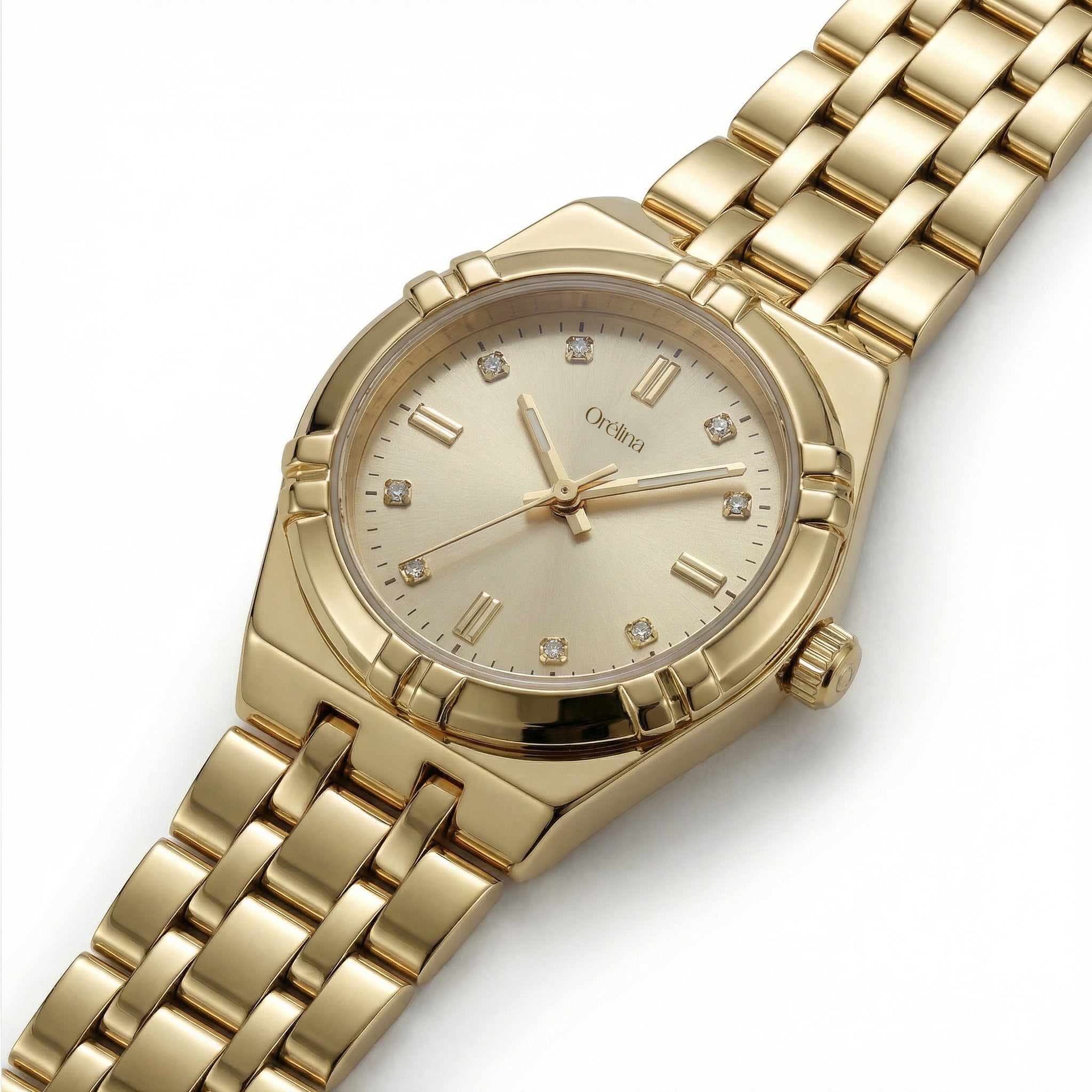 The Elara Watch Champagne
