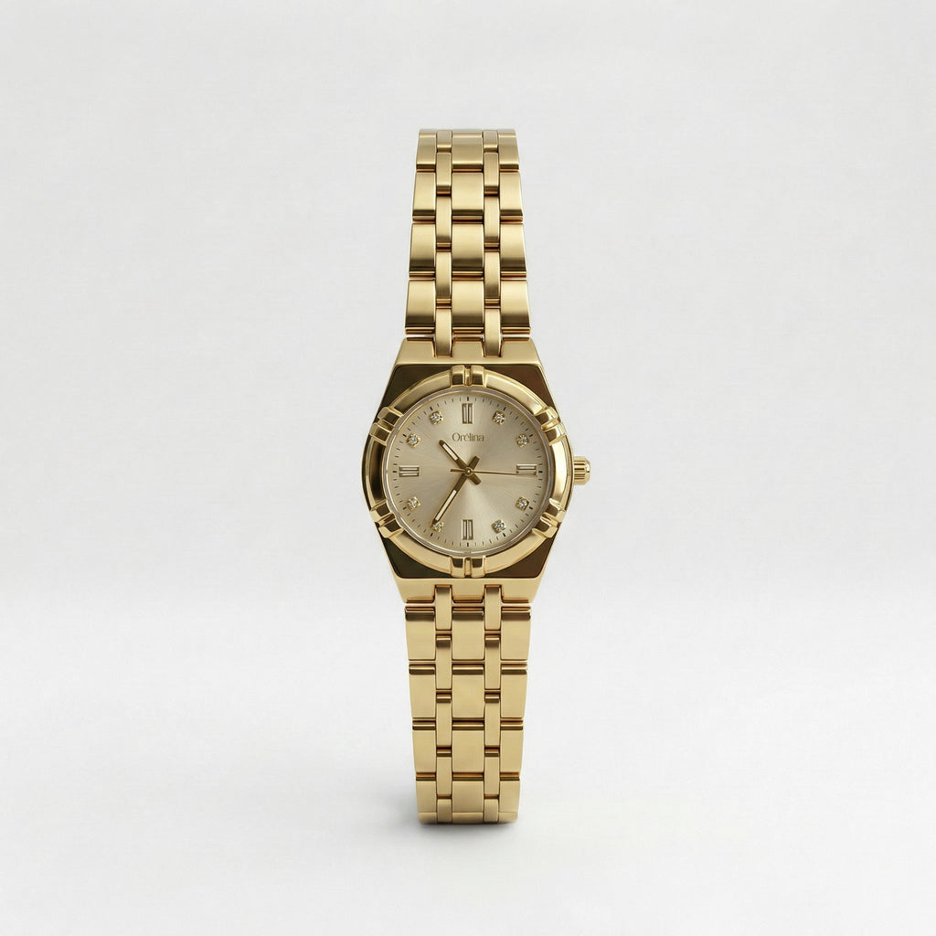 The Elara Watch Champagne