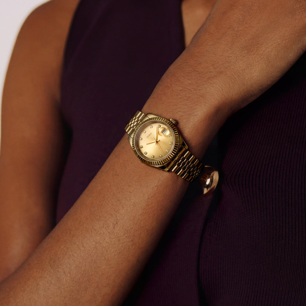 The Luna Watch - Classic Champagne